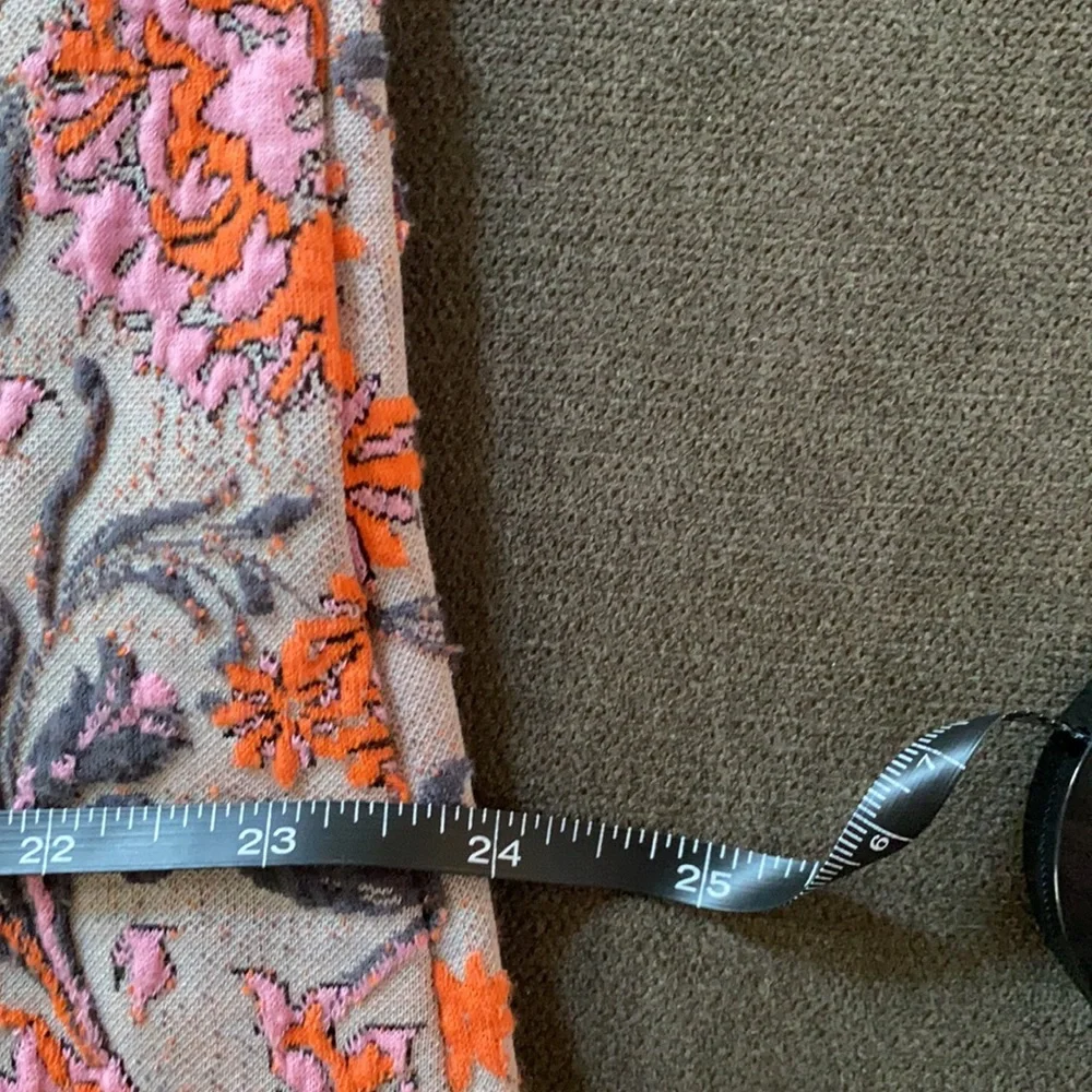 Anthropologie Orange and Blue Floral Tank Top - Picture 15 of 15